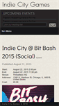 Mobile Screenshot of indiecitygames.com
