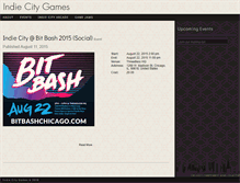 Tablet Screenshot of indiecitygames.com